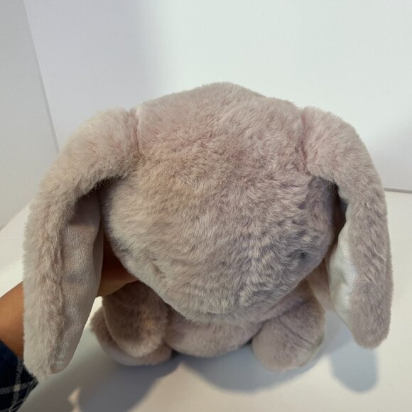 Manhattan Toy Company 11" Pink Chubby Plush Easter Bunny Lop Ear Rabbit 2018 - Picture 7 of 16